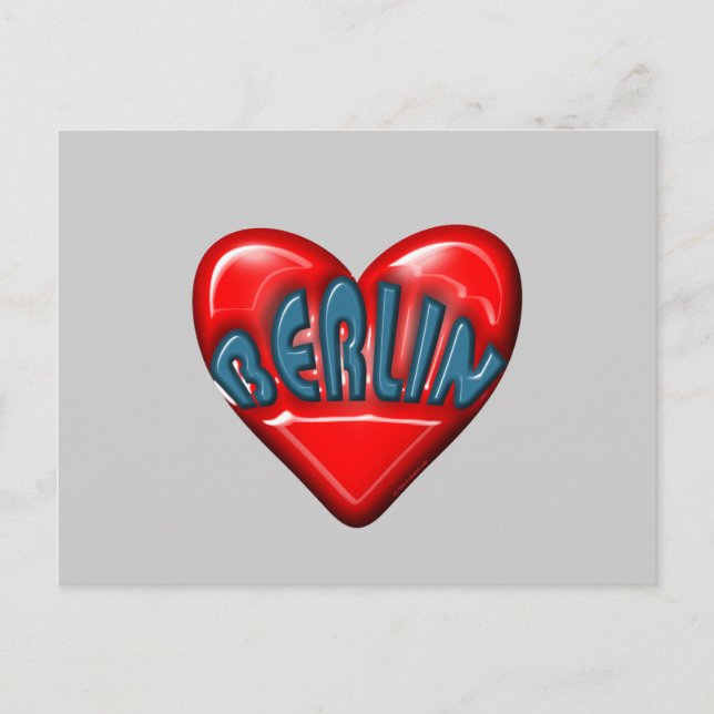 I Liebe Berlin Postkarte (Vorderseite)