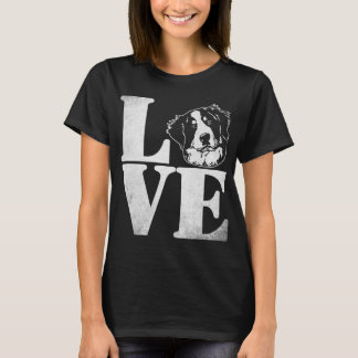 I Liebe Bernese Gebirgshund T-Shirt