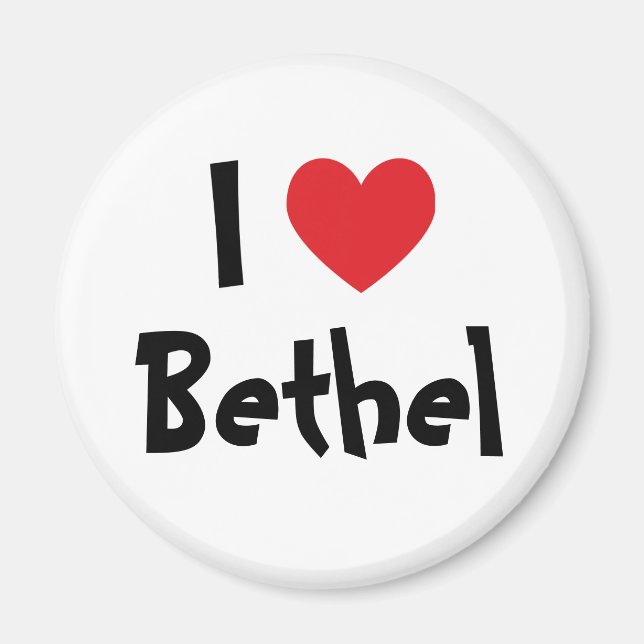 I Liebe Bethel Magnet (Vorne)