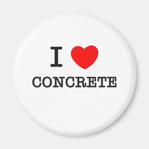I Liebe-Beton Magnet