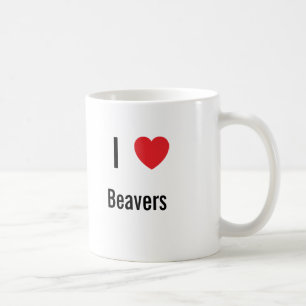 I Liebe Biber Kaffeetasse