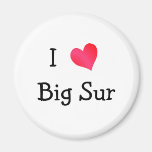 I Liebe Big Sur Magnet