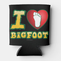 I Liebe Bigfoot - Sasquatch Glaube Kryptozoologie