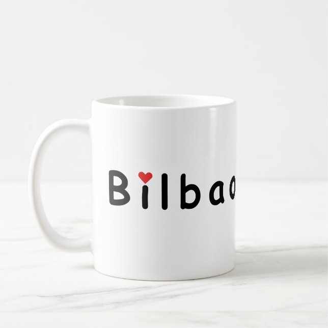I Liebe Bilbao Kaffeetasse (Links)
