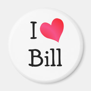 I Liebe Bill Magnet