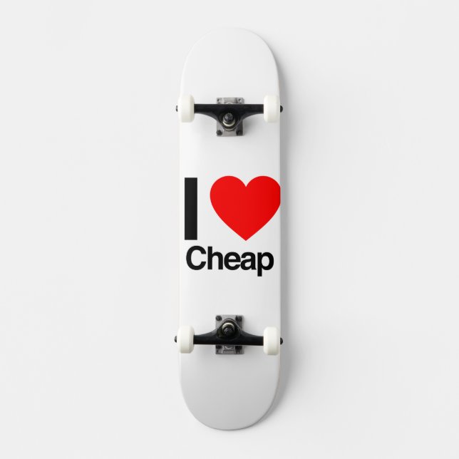 i Liebe billig Skateboard (Vorderseite)
