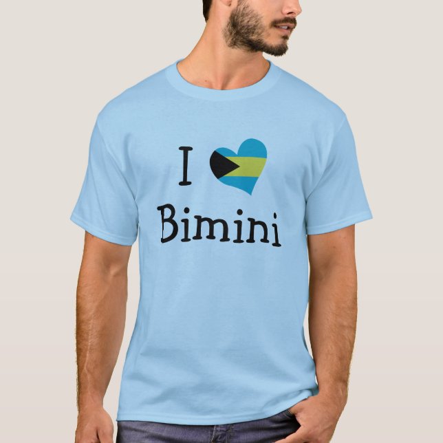 I Liebe Bimini T-Shirt (Vorderseite)