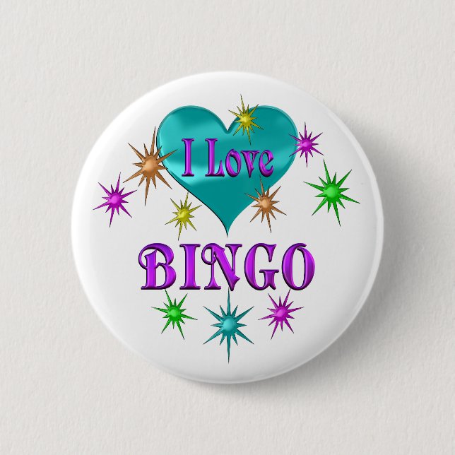 I Liebe-Bingo Button (Vorderseite)