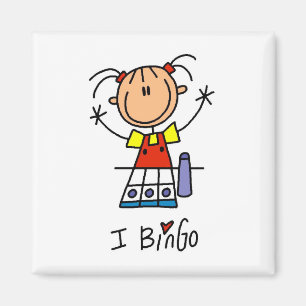 I Liebe Bingo Magnet