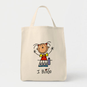 I Liebe-Bingo-T-Shirts und Geschenke Tragetasche