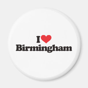 I Liebe Birmingham Magnet