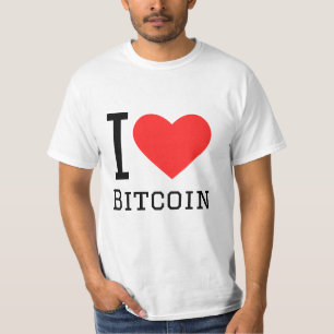 I Liebe Bitcoin T-Shirt