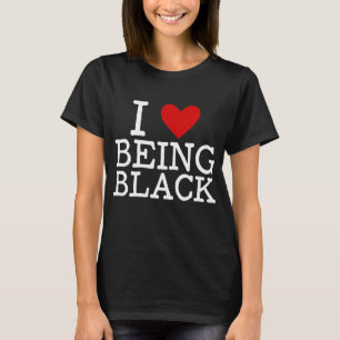 I Liebe Black BHM Black History Monte Melanin T-Shirt