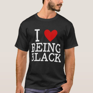 I Liebe Black BHM Black History Monte Melanin T-Shirt
