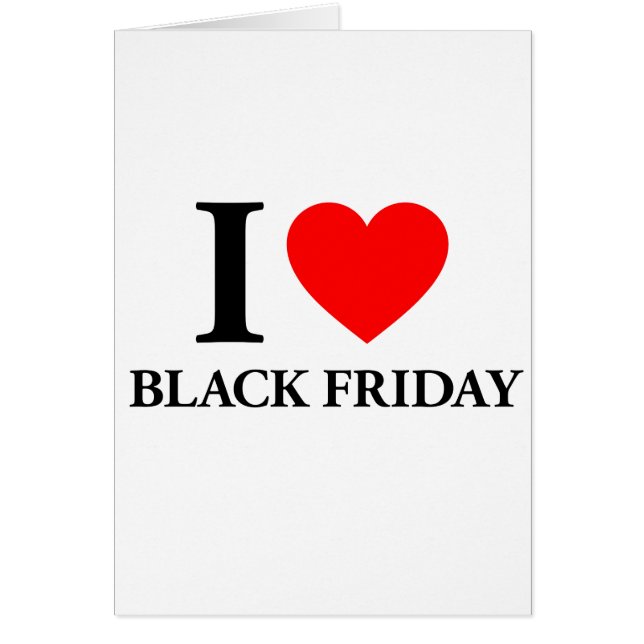 I Liebe Black Friday (Vorne)