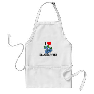 I Liebe-Blaubeeren Schürze
