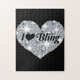 I Liebe Bling Jigsaw Puzzle