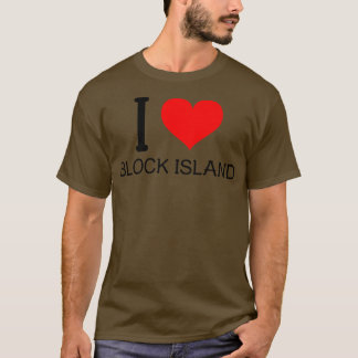I Liebe Block Insel T-Shirt