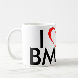 I Liebe BMX Kaffeetasse