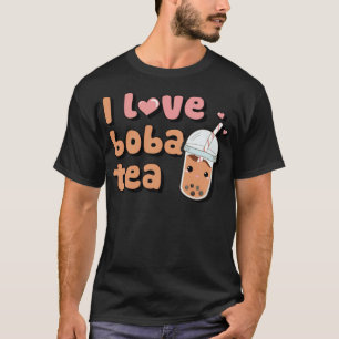 I Liebe Boba Tea Funny Boba Tea Bubble Tee Kleidun