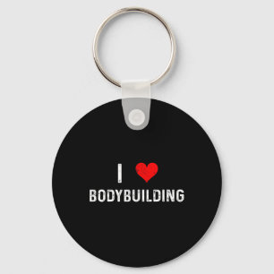 I Liebe Bodybuilding - Herz - Workout Gym Body Bui Schlüsselanhänger