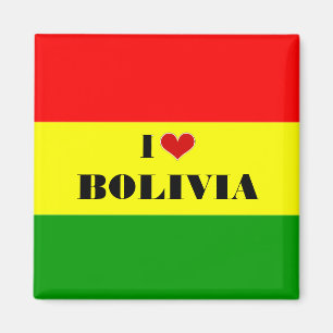 I Liebe Bolivien Magnet