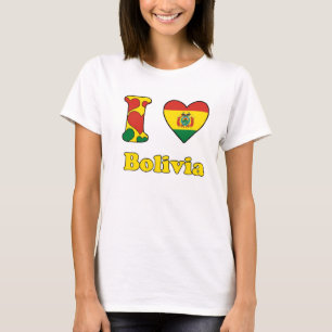 I Liebe Bolivien T-Shirt