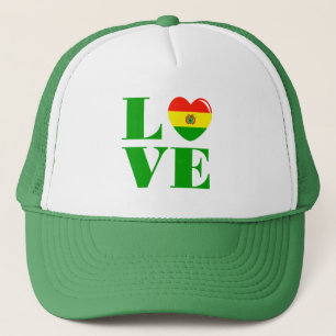 I Liebe Bolivien Truckerkappe