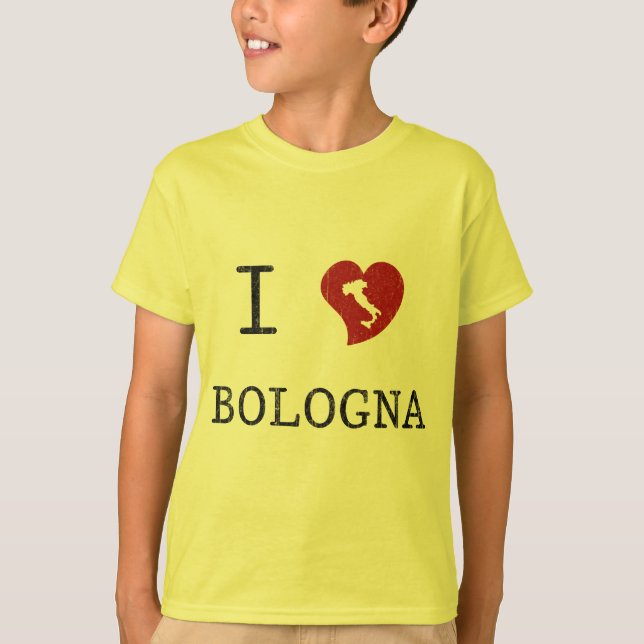 I Liebe-Bologna T-Shirt (Vorderseite)