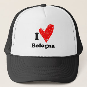 I Liebe Bologna Truckerkappe