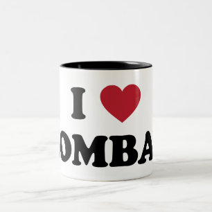 I Liebe Bombay Indien Zweifarbige Tasse