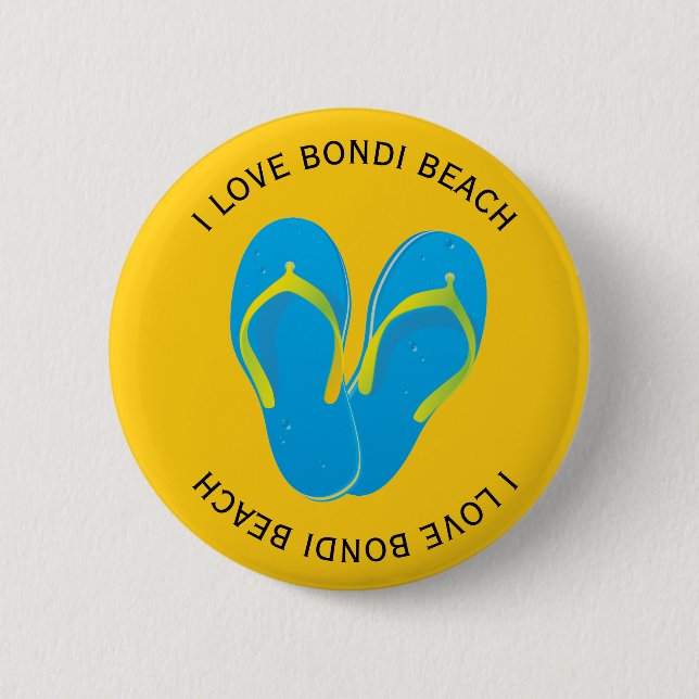 I Liebe Bondi Beach Button (Vorderseite)
