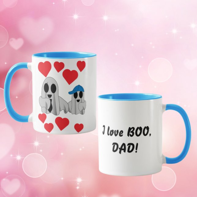 I Liebe BOO Vater (von Son) Tasse (Von Creator hochgeladen)