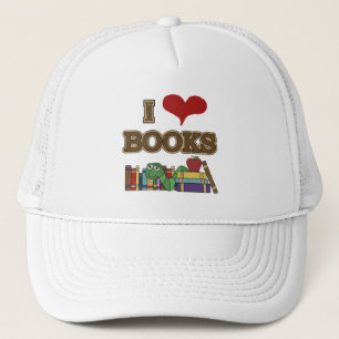 I Liebe Books Truckerkappe