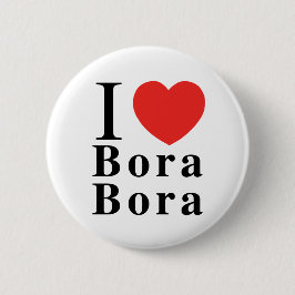 I [LIEBE] Bora Bora Knopf Button