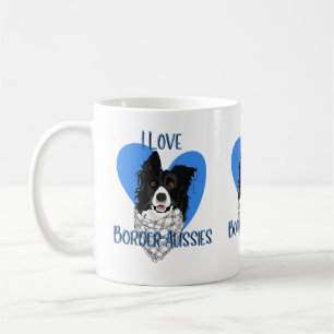 I Liebe Border Aussies Enthusiasten Kaffeetasse