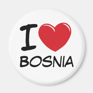 I Liebe Bosnien Magnet