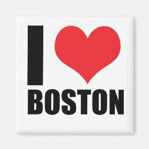 I Liebe Boston Magnet