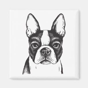 I Liebe Boston Terriers Magnet