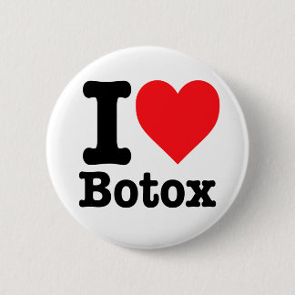 "I Liebe Botox" Button