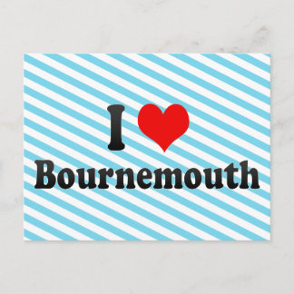 I Liebe Bournemouth, Vereinigtes Königreich Postkarte