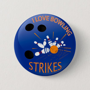 I LIEBE-BOWLINGS-STREIKS BUTTON