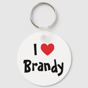 I Liebe Brandy Schlüsselanhänger