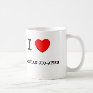 I Liebe-Brasilianer Jiu-Jitsu Kaffeetasse