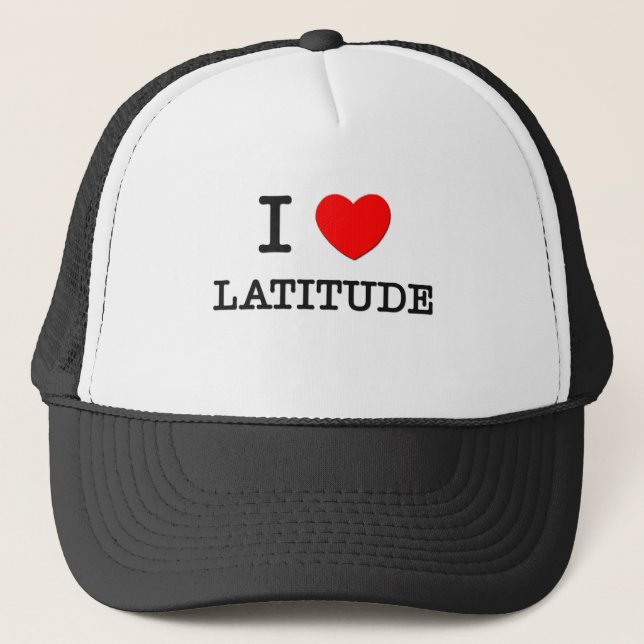 I Liebe-Breite Truckerkappe (Vorderseite)
