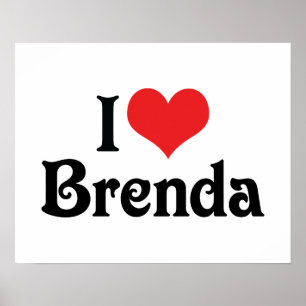 I Liebe Brenda Poster