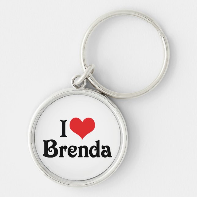 I Liebe Brenda Schlüsselanhänger (Vorne)