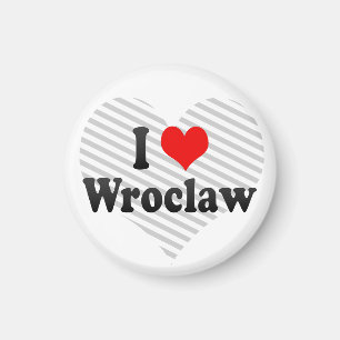 I Liebe Breslau, Polen Magnet