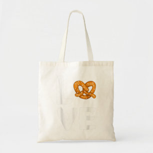 I Liebe Bretzel für Pretzel Day Funny Office Wear Tragetasche