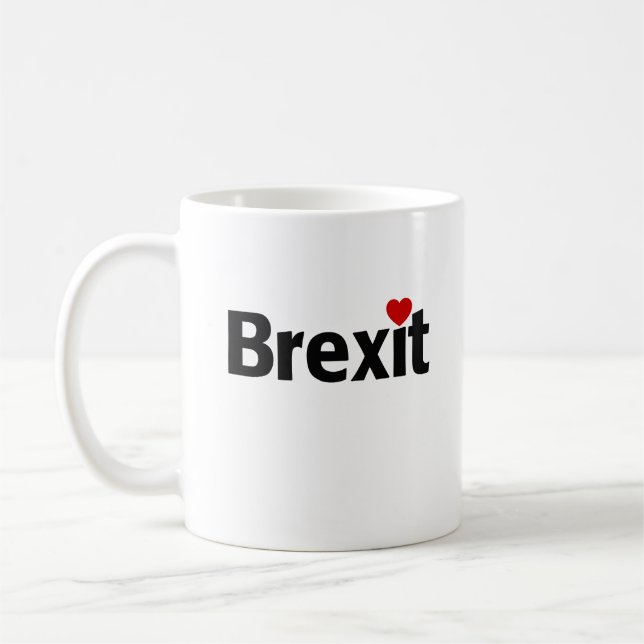 I Liebe Brexit Kaffeetasse (Links)